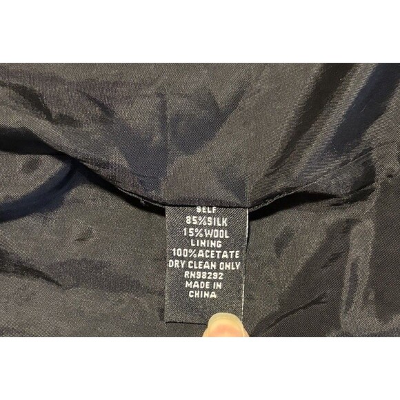 Tibi New York Red & Black Floral Strapless Cocktail Dress Size 2 Silk Wool Blend - Picture 7 of 9